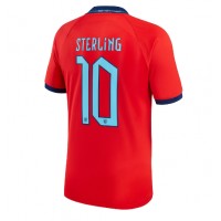 England Raheem Sterling #10 Replica Away Shirt World Cup 2022 Short Sleeve